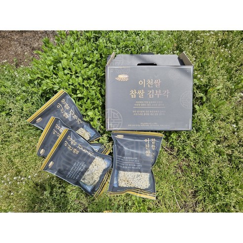 이천쌀 찹쌀 김부각, 130g, 3개