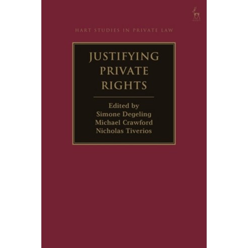 (영문도서) Justifying Private Rights Paperback, Hart Publishing, English ...