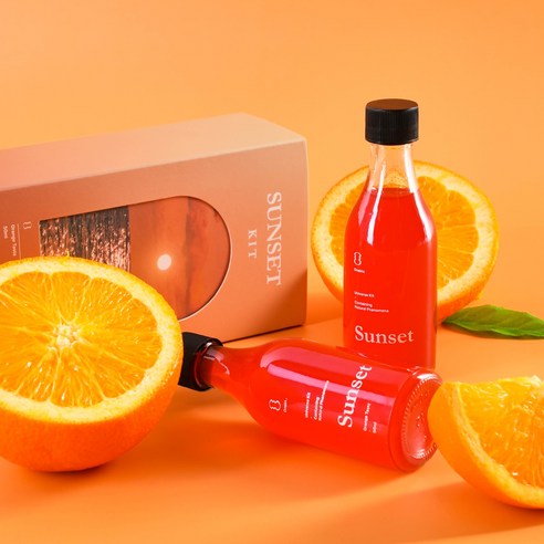 오나이릭 우주술 키트 선셋 칵테일 술에 타 먹는 이색적인 하이볼, 1개, 50ml