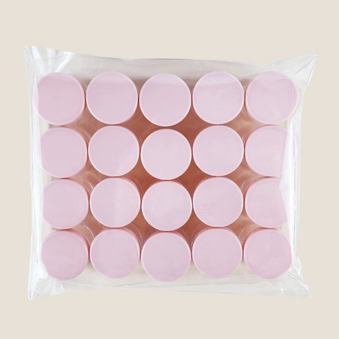 공병랩 화장품 공병 소분 용기 안전인증, 20g, 20개, 핑크