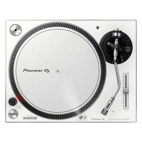 Pioneer DJ 다이렉트 드라이브 턴테이블 PLX-500-W