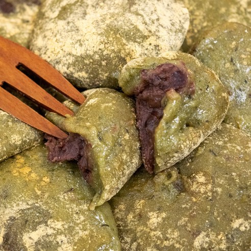 깊은 쑥향과 콩쑥개떡, 찹쌀 100% 12개 개별포장, 1박스, 420g 쑥떡