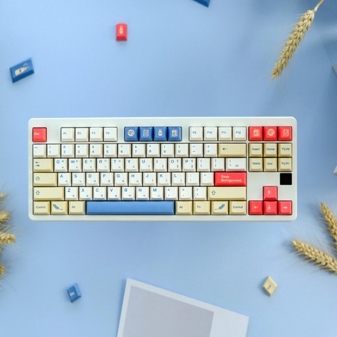 사오파오 GMK 소야밀크 st. 키캡 PBT 체리 염료승화 영문 / 한글각인, 한글 147키