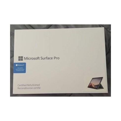 마이크로소프트 서피스 프로 7 12.3 256GB SSD 인텔 코어 i5-1035G4 8GB RAM 노트북