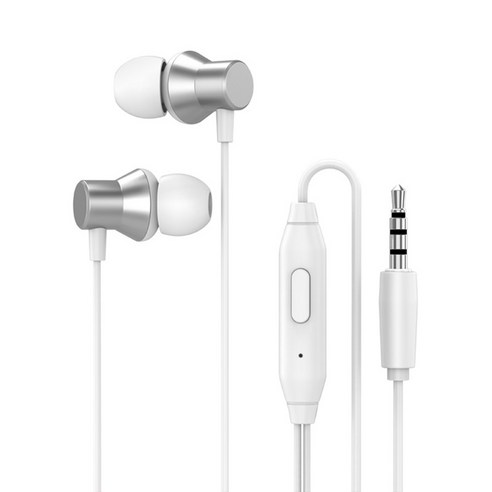 HF130 유선 이어폰 인이어 3.5mm 잭 사운드 이어 버드 라인 컨트롤 휴대폰 컴퓨터 용 헤드셋 실행, 유형2
