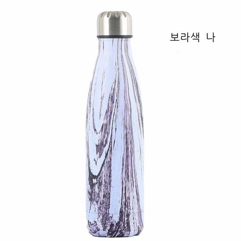 304 스테인리스강 스포츠 주전자 선물 컵, 자색, 500ml