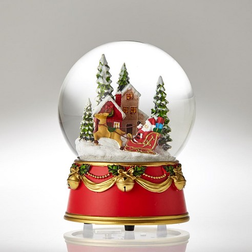 크리스마스의 설렘을 담은 작은 세계, 모던하우스 산타마을 뮤직워터볼