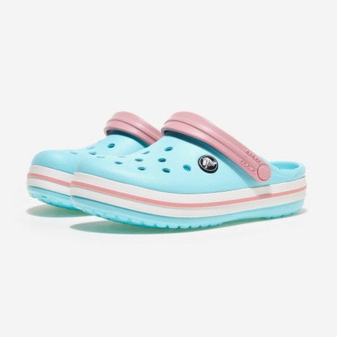 ABC마트키즈 [CROCS] 크록스 키즈 크록밴드 클로그 K CRS207006 ICE BLUE/WHITE (175~225)