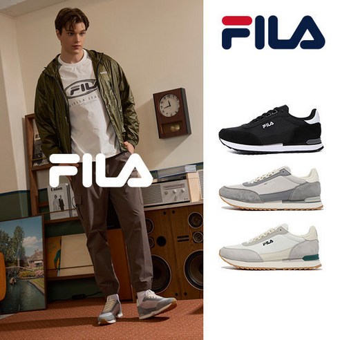 FILA 24FW 데일리조거 경량운동화 스니커즈 남성용 
스포츠신발