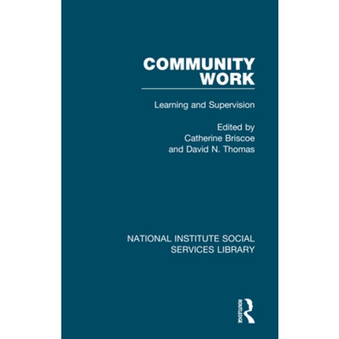 (영문도서) Community Work: Learning and Supervision Hardcover, Routledge, English, 9781032041759