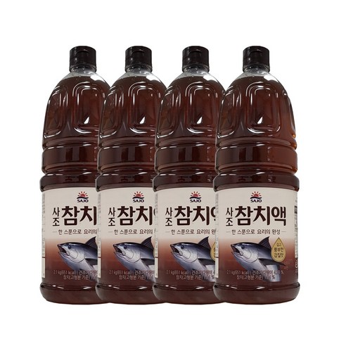 <올따옴> 사조해표 참치액 2.1kg 4입, 4개
