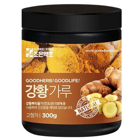 조은약초 인도산 강황가루, 300g, 1개