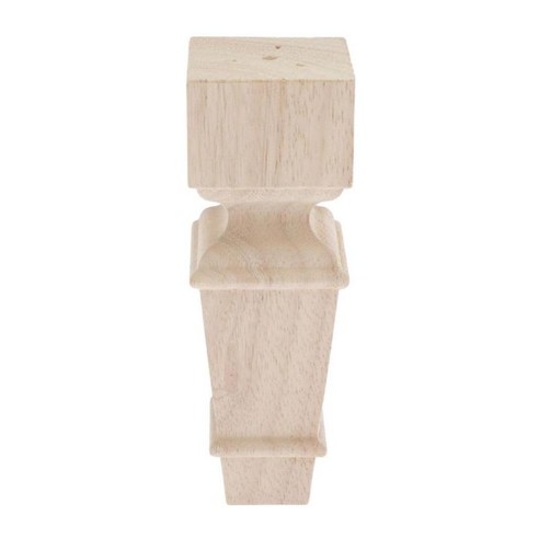 내각 소파 테이블을 위한 나무로 되는 가구 다리 손으로 조각한 나무로 되는 발, A-05, 18x6x6cm, 단단한