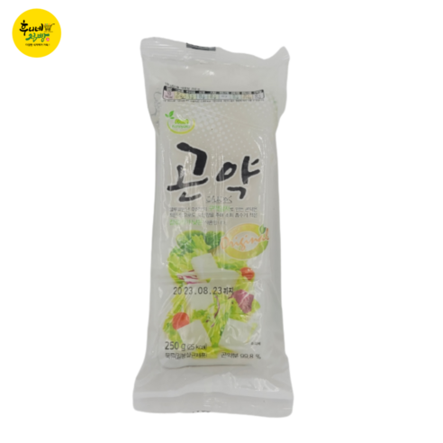 [대신물산] 묵곤약과 해초묵곤약 다양한 종류, 250g, 500g, 다이어트식품, 탕류, 꼬지류, 1개 곤약묵