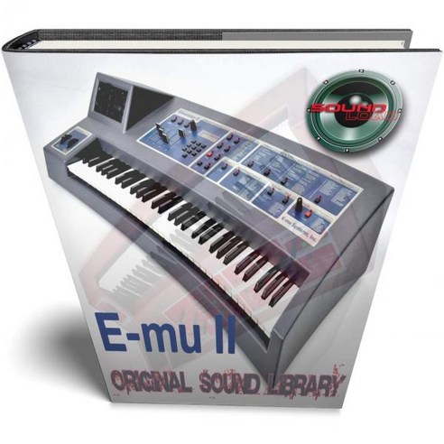 Emu 에뮬레이터 II Large 24bit 다층 WAVe/Kontakt 샘플/루프 스튜디오 라이브러리 10.3GB