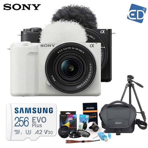 [소니정품] ZV-E10M2K 화이트 16-50mm II 키트 + 256GB 패키지 /ED, ZV-E10M2화이트+16-50mm 패키지