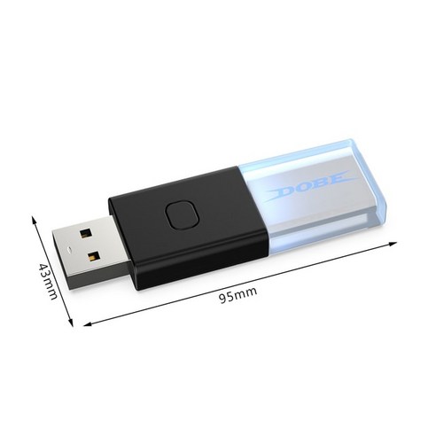 블루투스동글이 usb 허브 이지블루어댑터무선 수신기 블루투스 USB 어댑터 변환기 스위치 프로 한 컨트롤러, 01 USB Adapter