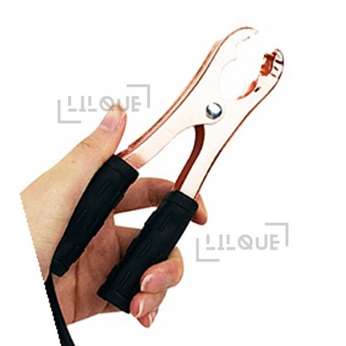 릴큐 500AMP 차량 배터리 점프선 1개 밧데리점프선