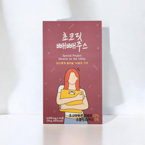 초콜릿빼빼주스 2주의 기적 독소 다이어트 카카오100%, 1개, 14회분