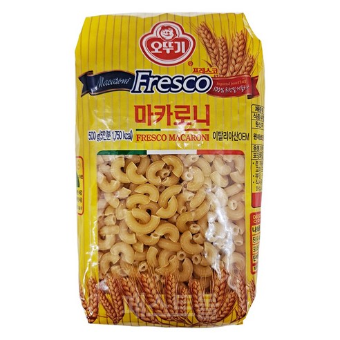 오뚜기 프레스코 마카로니, 500g, 1개 면/통조림/가공식품 Best Top5