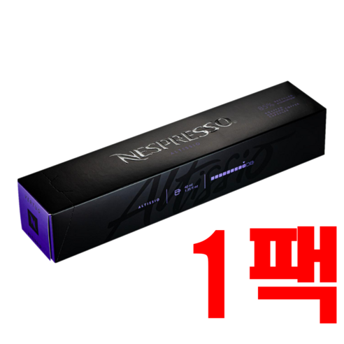 네스프레소 버츄오 캡슐 에스프레소 알티시오, 1개, 10개입