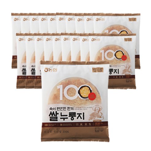 농협 밥심 누룽지 150g, 쌀 누룽지 20개