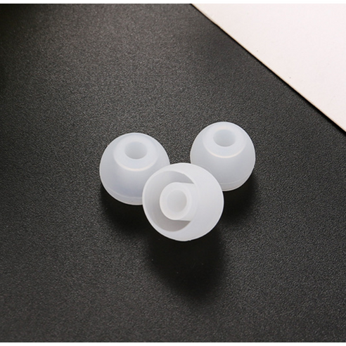 휴대폰이어캡 추천 상품실리콘 이어캡 이어팁 교체용 [소/중/대] 12개 제품 사진