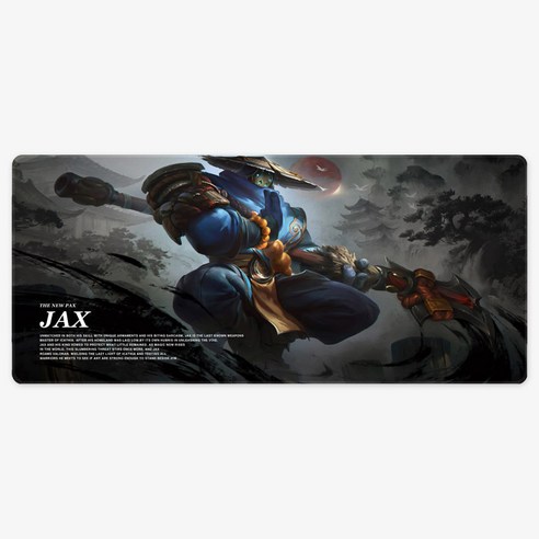 세계게임1위 시즌C 게이밍장패드 특대형 2XL 900x400x4mm, 1개, 2XL롤C_119잭스