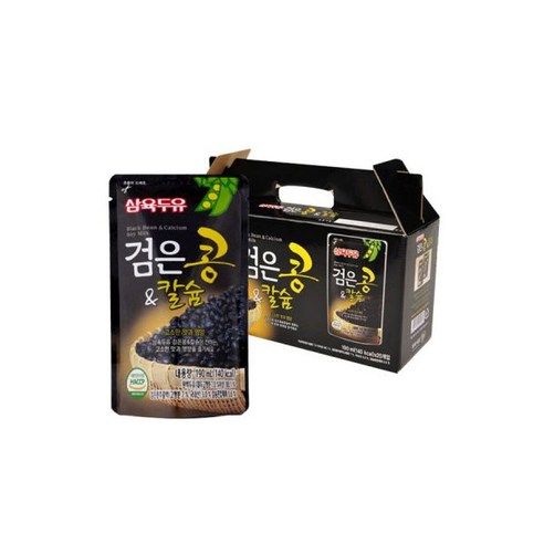 삼육두유 검은콩 호두와 아몬드 24팩 190ml, 24개