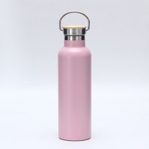 MIRTS 스텐 대용량 보냉 보온 스테인레스 텀블러, 핑크, 500ml