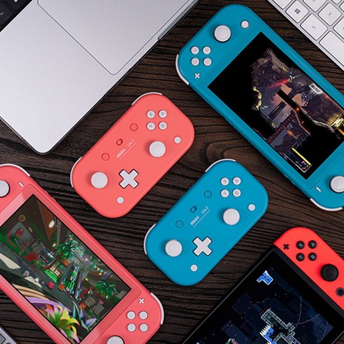 8BitDo LITE2 블루투스 게임패드 닌텐도 스위치용 에디션/Switch 안드로이드 지원/100만회 testing통과 버튼, 블루