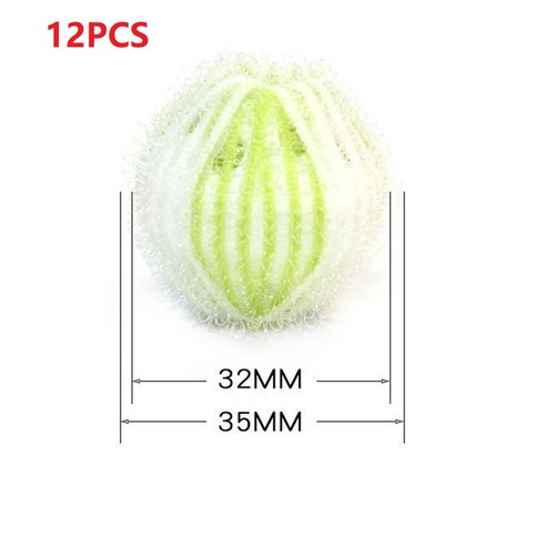 도매 6/12Pcs 나일론 세탁 공 Anti-winding 세탁기 헤어 리무버 세탁 공 Fluff 청소 린트 Fuzz 잡아, 12pcs D