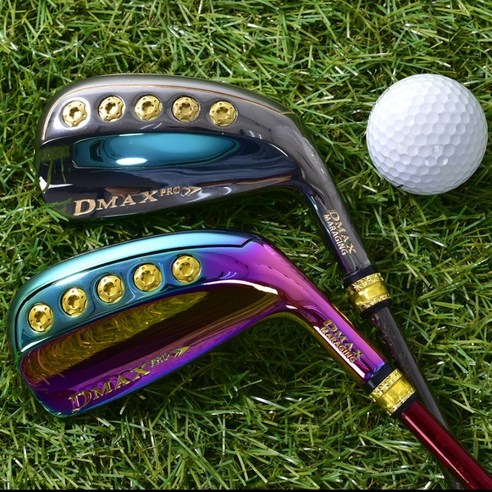 고반발 아이언 세트로 안정적인 스윙과 먼 거리 비행이 가능한 제품