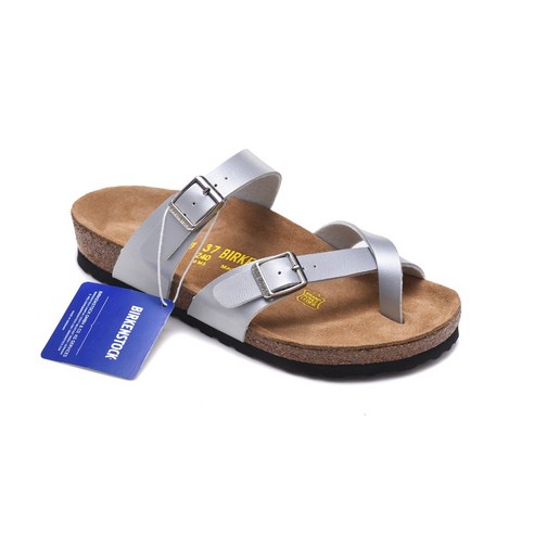 버켄스탁 Birkenstock 마야리 합피 벨트 슬리퍼 은