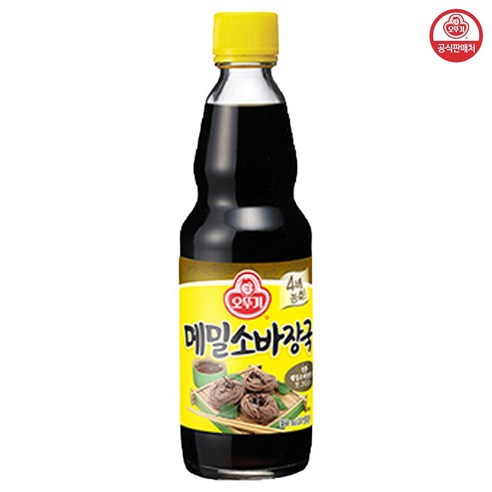 오뚜기 메밀소바장국 360ml, 1개