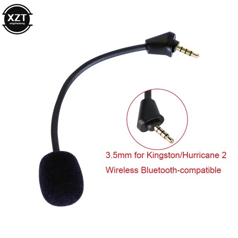 게임 블루투스 호환 Kingston HyperX Cloud 2 II X Core Pro Silver Cloudx 게임용 헤드셋 헤드폰, 1.black