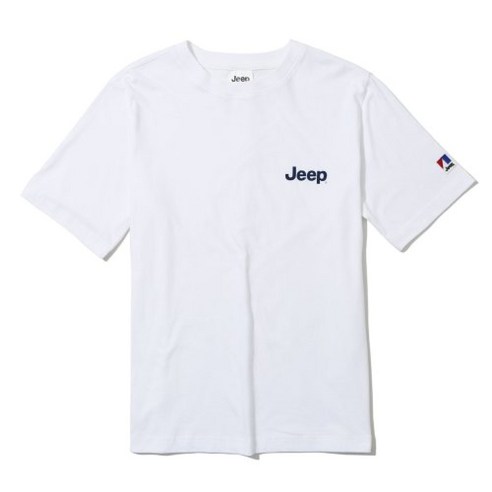 지프 Classic Small Logo Half-Sleeves 반팔티셔츠 GL3TSU092-화이트