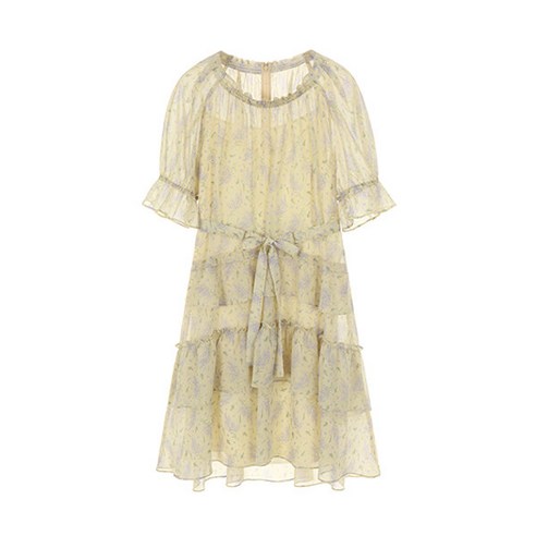 페미닌 프린트 원피스(OW0MO472)