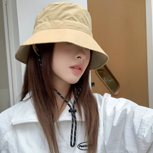 라이콘스 여자 등산 모자 벙거지 사파리, 모던베이지