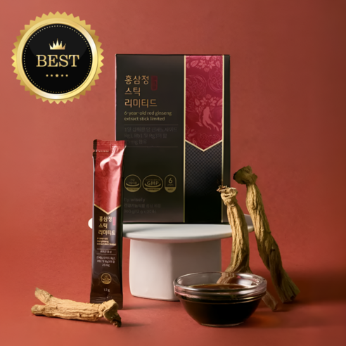 [당일출고] [MD/Pick] 프리미엄 피로회복 활력 [진세노사이드 25mg] 홍삼정 스틱 리미티드 (1 개월분)
