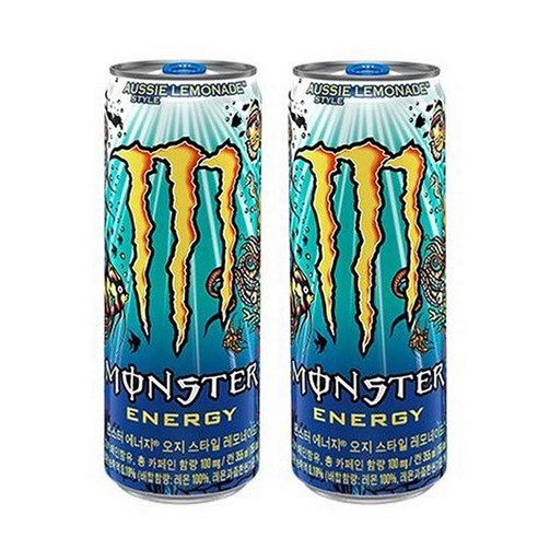 몬스터 에너지 오지 스타일 레모네이드, 355ml, 20개