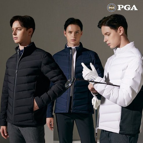 PGA 남성 23FW 플리스 듀얼 모듈 라이트다운 재킷