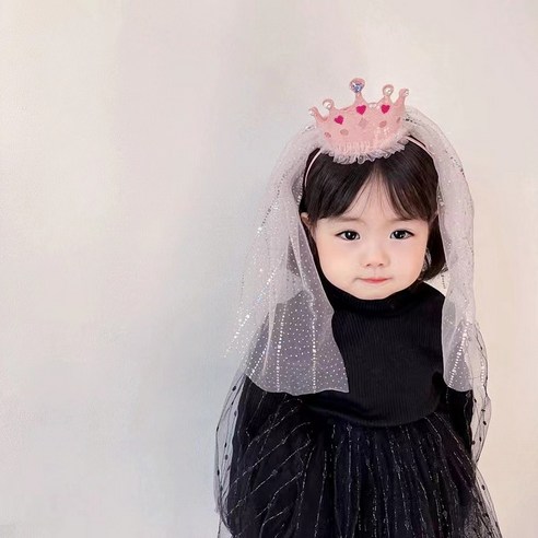 오조 생일 파티 고깔 왕관 머리띠_, 11_하트왕관_머리띠_분홍색, 1개, 11_하트왕관_분홍