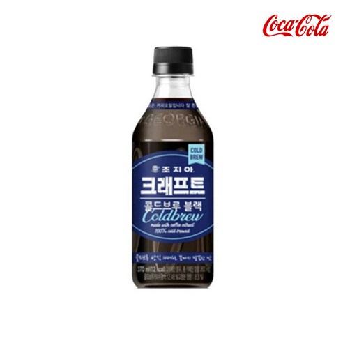 조지아 크래프트 콜드브루 블랙, 470ml 24팩 조지아 크래프트 콜드브루 블랙, 470ml 24팩