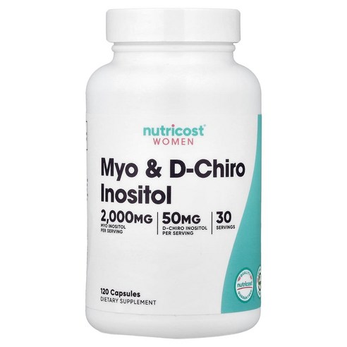 뉴트리코스트 이노시톨 Myo D-Chiro Inositol 120캡슐
