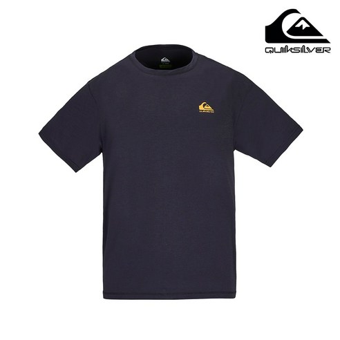 퀵실버 루즈핏 반팔 래쉬 티셔츠 BLK (QE21RE170)