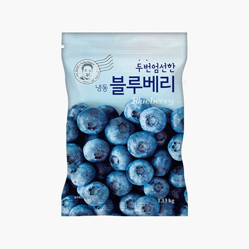 [자연원] 두번엄선한 냉동 블루베리 1.13kg x 1팩, 상세설명 참조, 1개