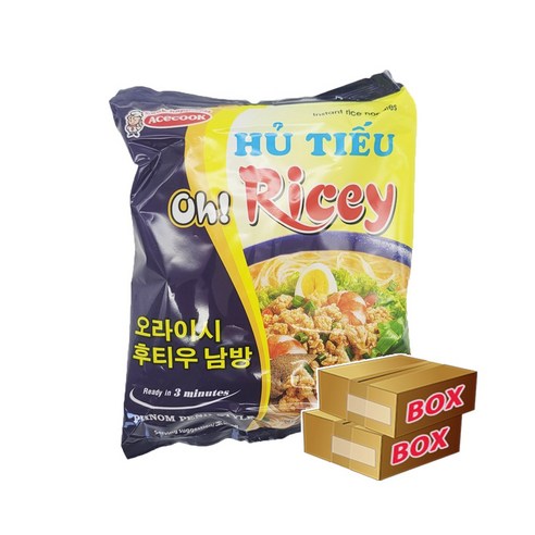ACECOOK 오라이시 후티우 남방 베트남쌀국수 70G 24입, 24개