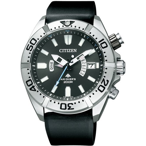 [시티즌] CITIZEN 시계 PROMASTER 프로 마스터 에코 드라이브 전파 시계 해양 시리즈 200m 다이버 PMD56-3083 남성