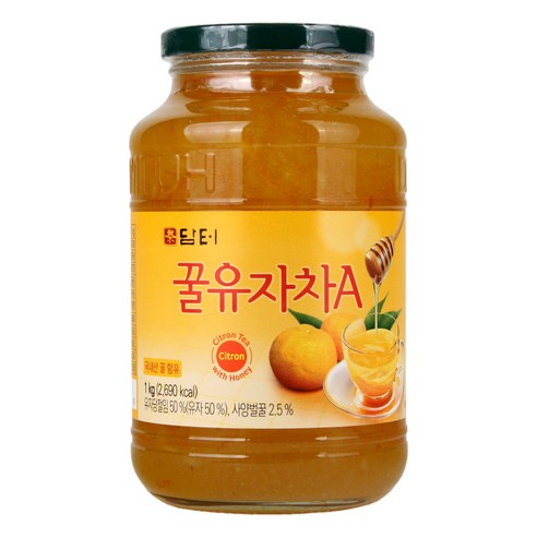 담터 꿀유자차A 1kg/꿀차/꿀유자, 1kg, 1개입, 1개